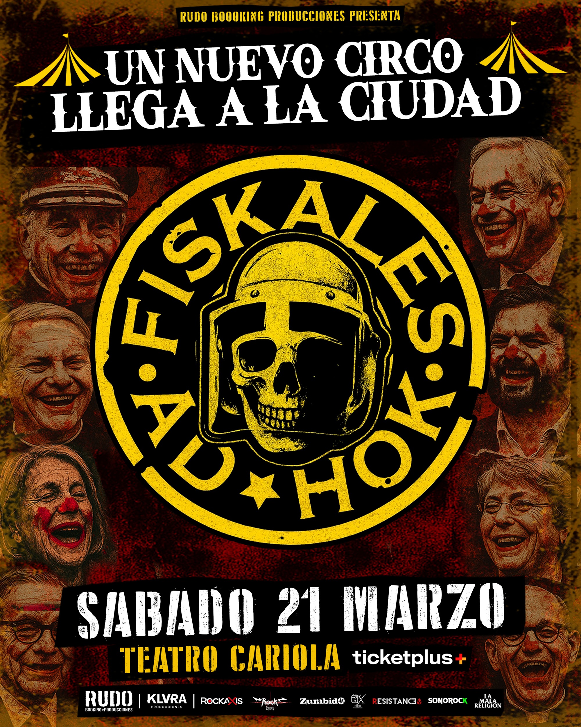 Un nuevo circo llega a la ciudad: Fiskales Ad-Hok vuelve a los escenarios